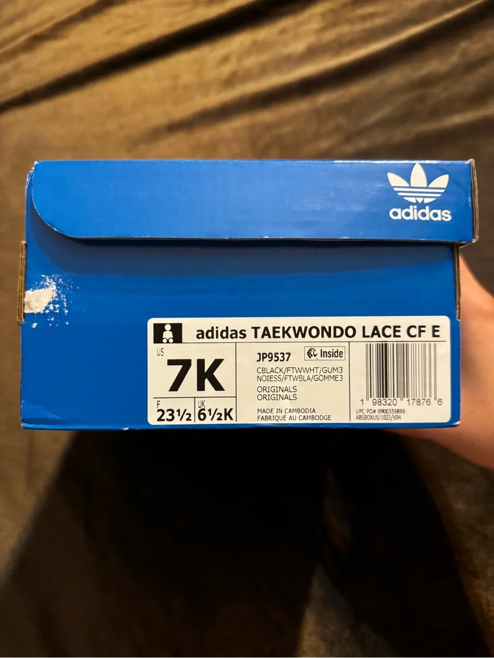 adidas Kids Black and White Classic Stripe Sneakers